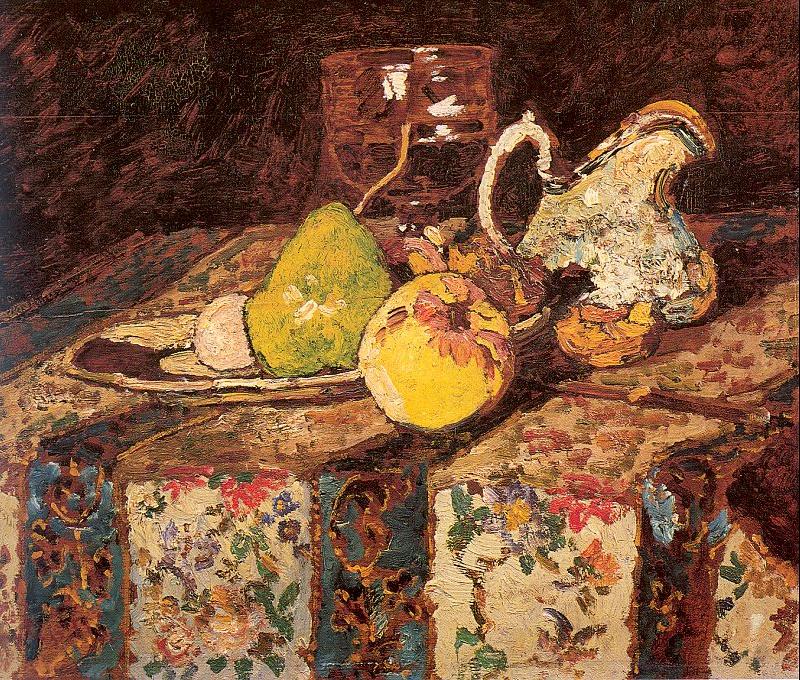 Monticelli, Adolphe-Joseph Still Life with White Pitcher china oil painting image